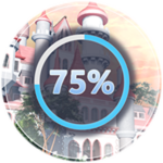 75% Completion (Castle)