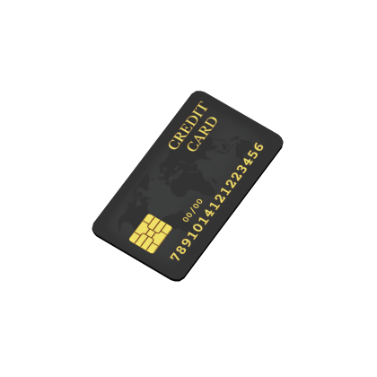 Black Card in Mouth