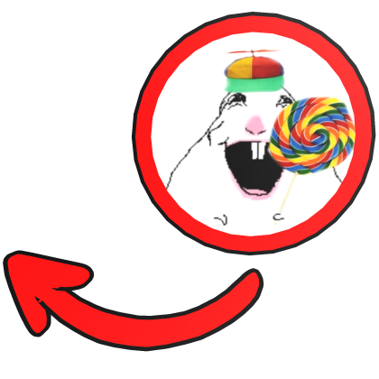 Happy Hamster Red Circle Meme