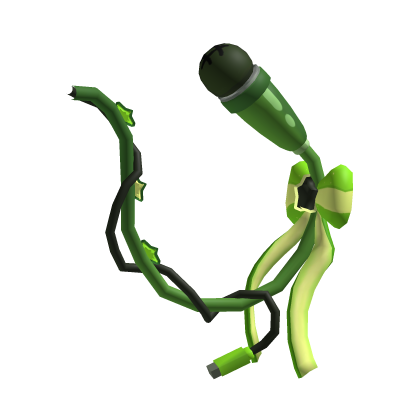 Tv Vee Neon Green Wire Microphone Tail ( dw )