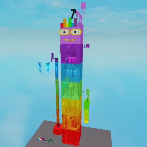 Numberblock Seven Steeple