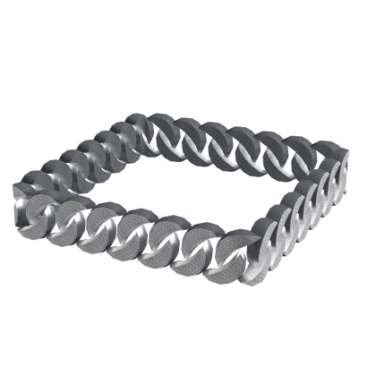 Silver Cuban Link Bracelet 1.0