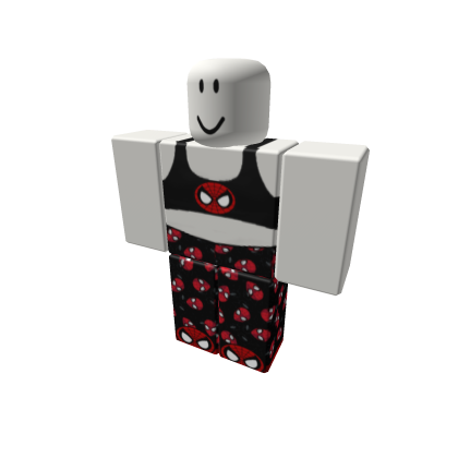 Spiderman woman girl pajama cute y2k cyber emo