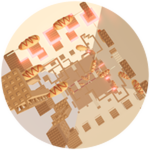 Completed Corndog Tower (콘도그)