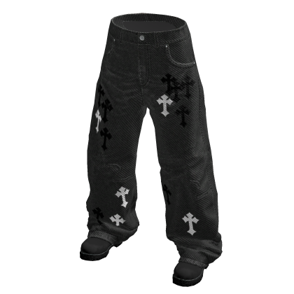 M11! - Baggy Chrome Cross Jeans w/ Btimb boots