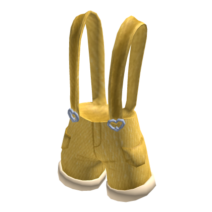 Heart Overalls Yellow