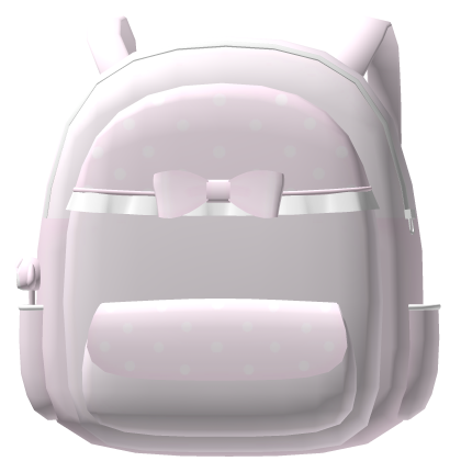 ♡ cutesy kawaii polkadot ruffle backpack