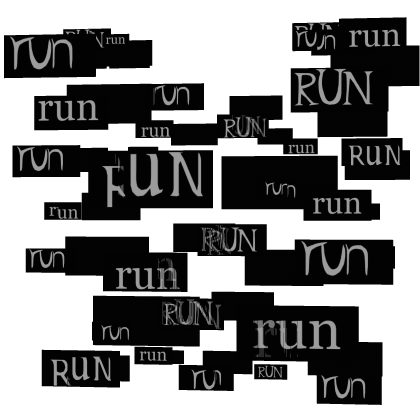 *ANIMATED* Weirdcore "Run" Text Box Aura