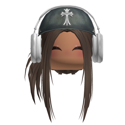 Y2K Side Bun w/ Headphones & Hat