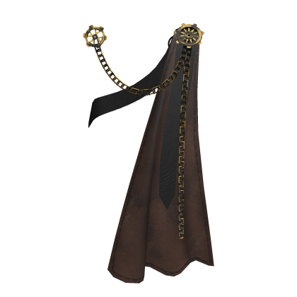 1.0 Steampunk cape - brown/gold