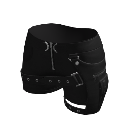 Black Gothic Shorts