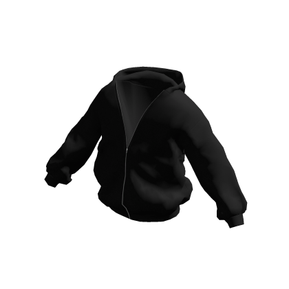 Black Zip Hoodie