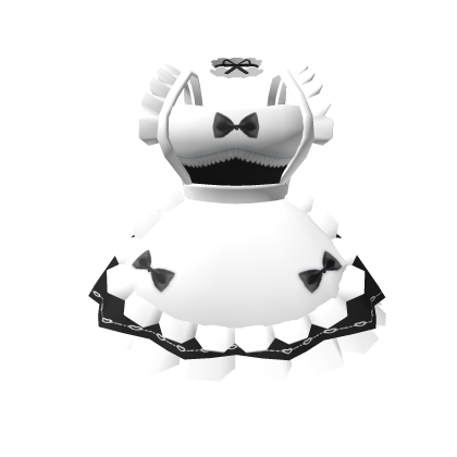 🎀Chibi Doll - Sweet classic Maid Dress w Bows