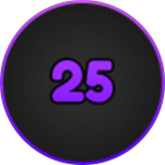 25 Average Mastery