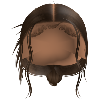 Summer Low Bun w Claw Clip (Brown)