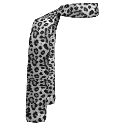 White Leopard Scarf 3.0