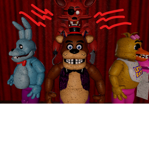 The pizzeria PLUS ROLE PLAY ( FNAF PLUS