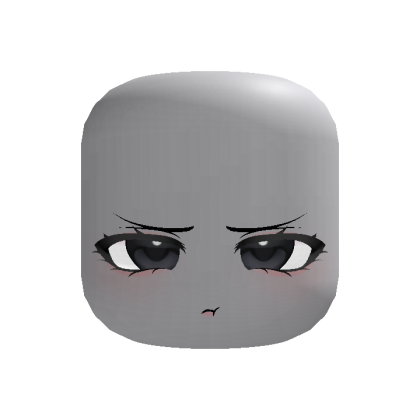 cute angry mad chibi expression (recolorable)