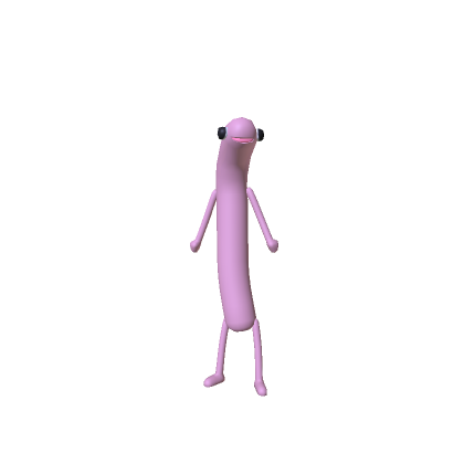 Legged Silly Worm - [2D & 3D Clothing]