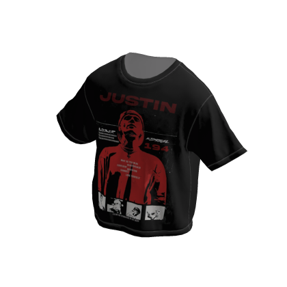 Justin Bieber Singer Redline 194 Boxy T-Shirt