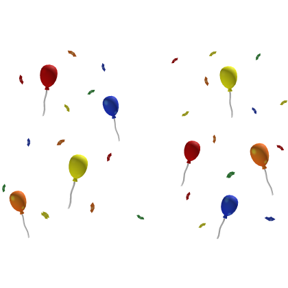 Clown Kidcore Rainbow Party Ballon Aura Confetti🎈