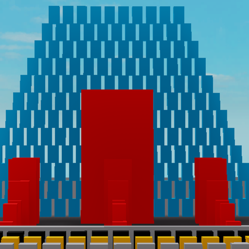 Huge domino chain! super cool! [UPDATE]