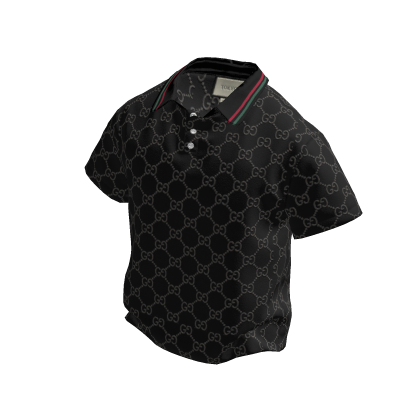 Shirt Polo Designer - Black