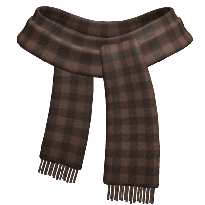 Plaid Scarf (brown)
