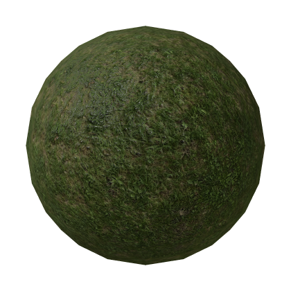 2k Realistic Grass PBR Material