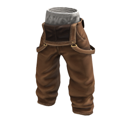 ardor* - baggy overalls (brown)
