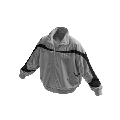 White Designer Tracksuit Top