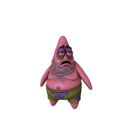 Tired Depressed Patrick