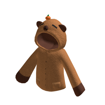 Cute Capybara Hoodie