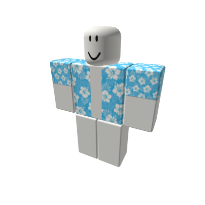 blue summer shirt