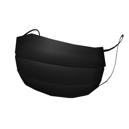 Black Surgical Mask
