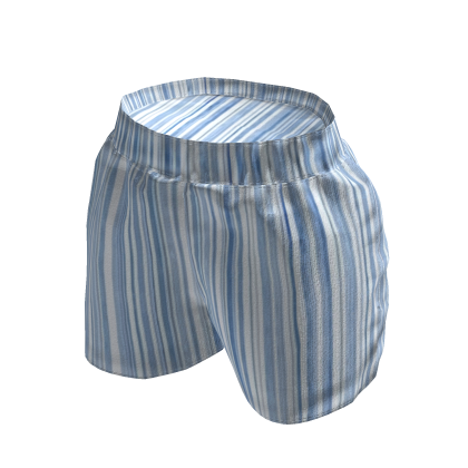 Blue Stripe Surfer Shorts