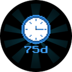 Played for 75 days!