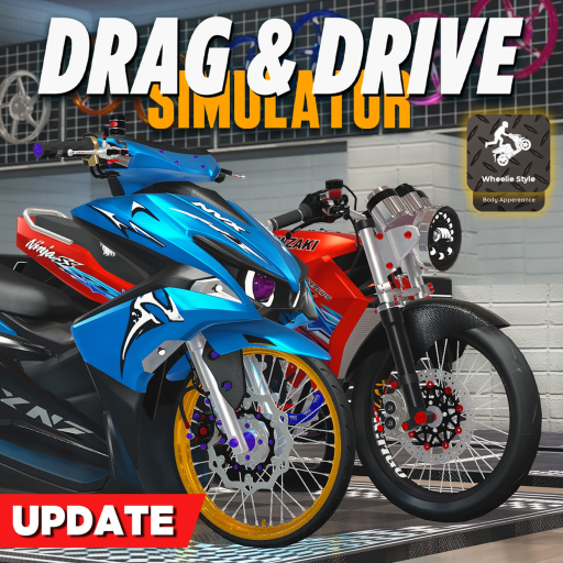 (WHEELIE STYLE x BIG UPDATE) Drag Drive Simulator