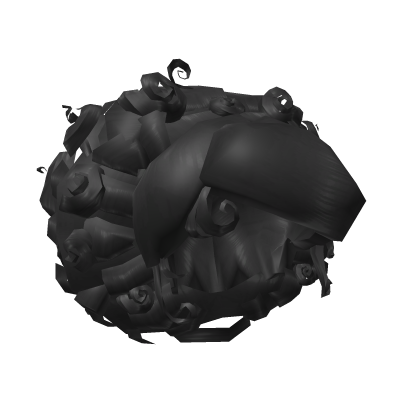Coily Cutie Afro Puff in Black