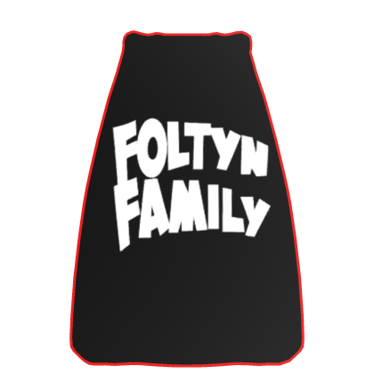 Cartoony Foltyn Family Cape Red