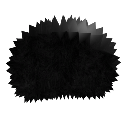 Big Fluffy Afro Black