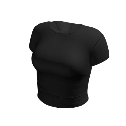 Tight Crop Top (Black)