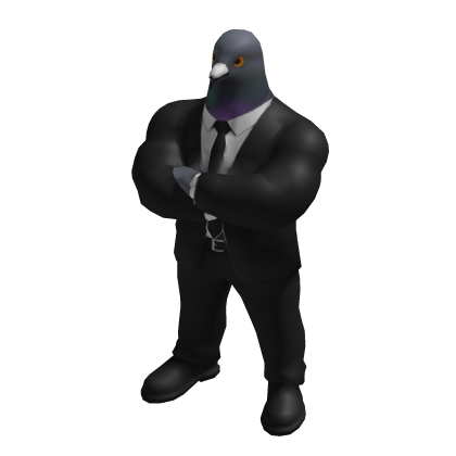 Buff Pigeon Bodyguard Suit