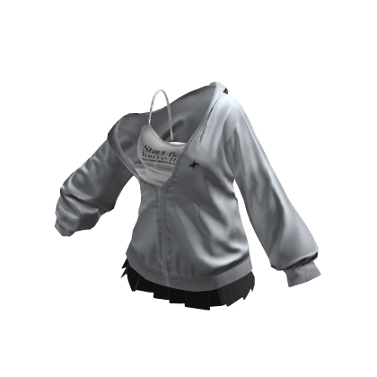Hoodie Outfit set - Gray