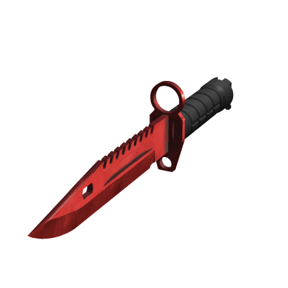 Red Combat Knife V1 (HAND)