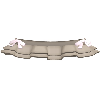 ♡ : cute pusheen ruffled mini skirt w pink bows