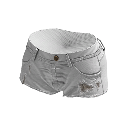 Short Jeans White