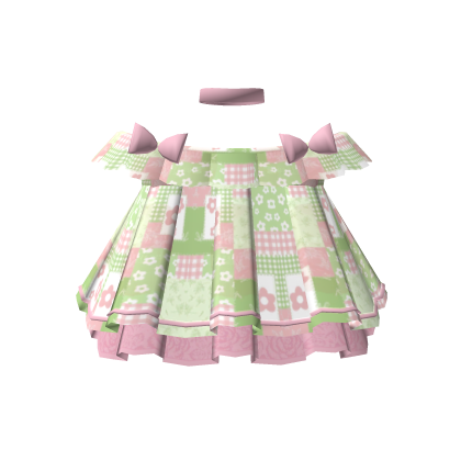 🌼3.0 Beautiful Green Floral Cottage Dress