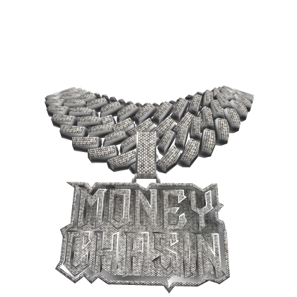 4.0 boy money chasin chain silver iced out stacked