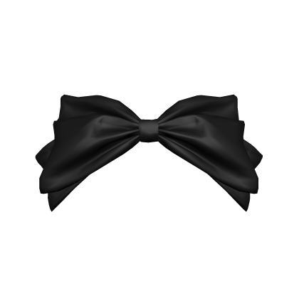 Cute Head Ribbon(Black)